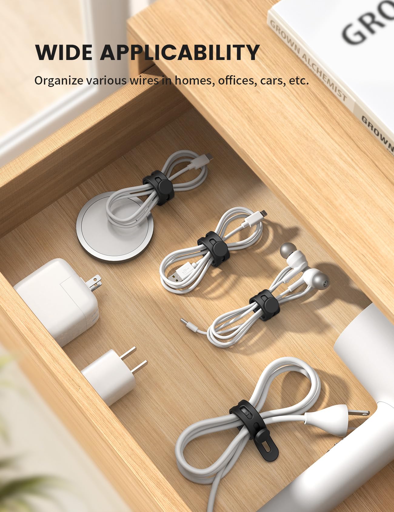 Cable Organizer – Keep Your Desk Clean