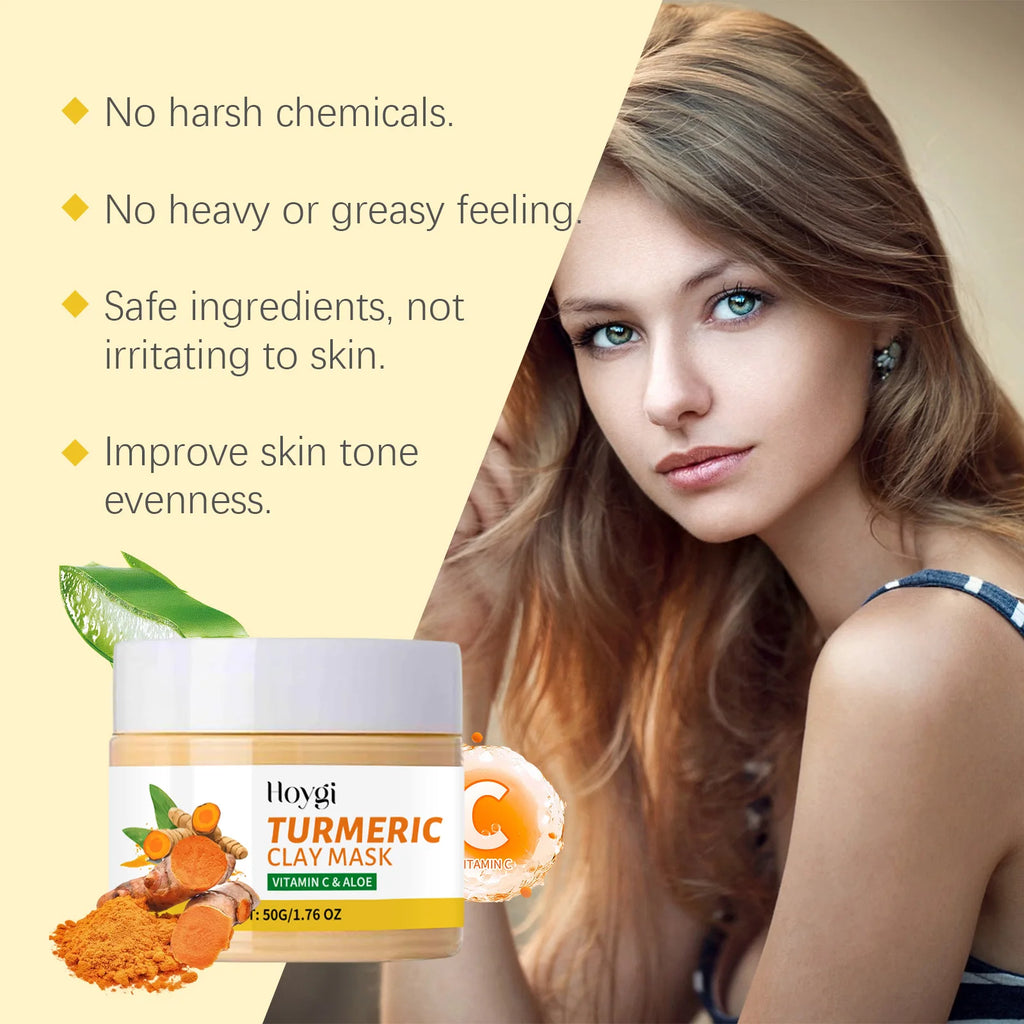 Turmeric Brightening Facial Cleanser – Oil Control, Dark Spot Care & Gentle Exfoliation