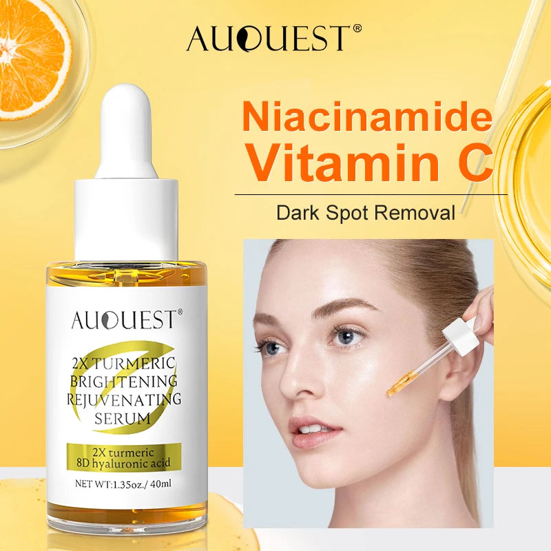 Niacinamide & Vitamin C Face Serum with Hyaluronic Acid – Brightening, Hydrating & Dark Spot Care