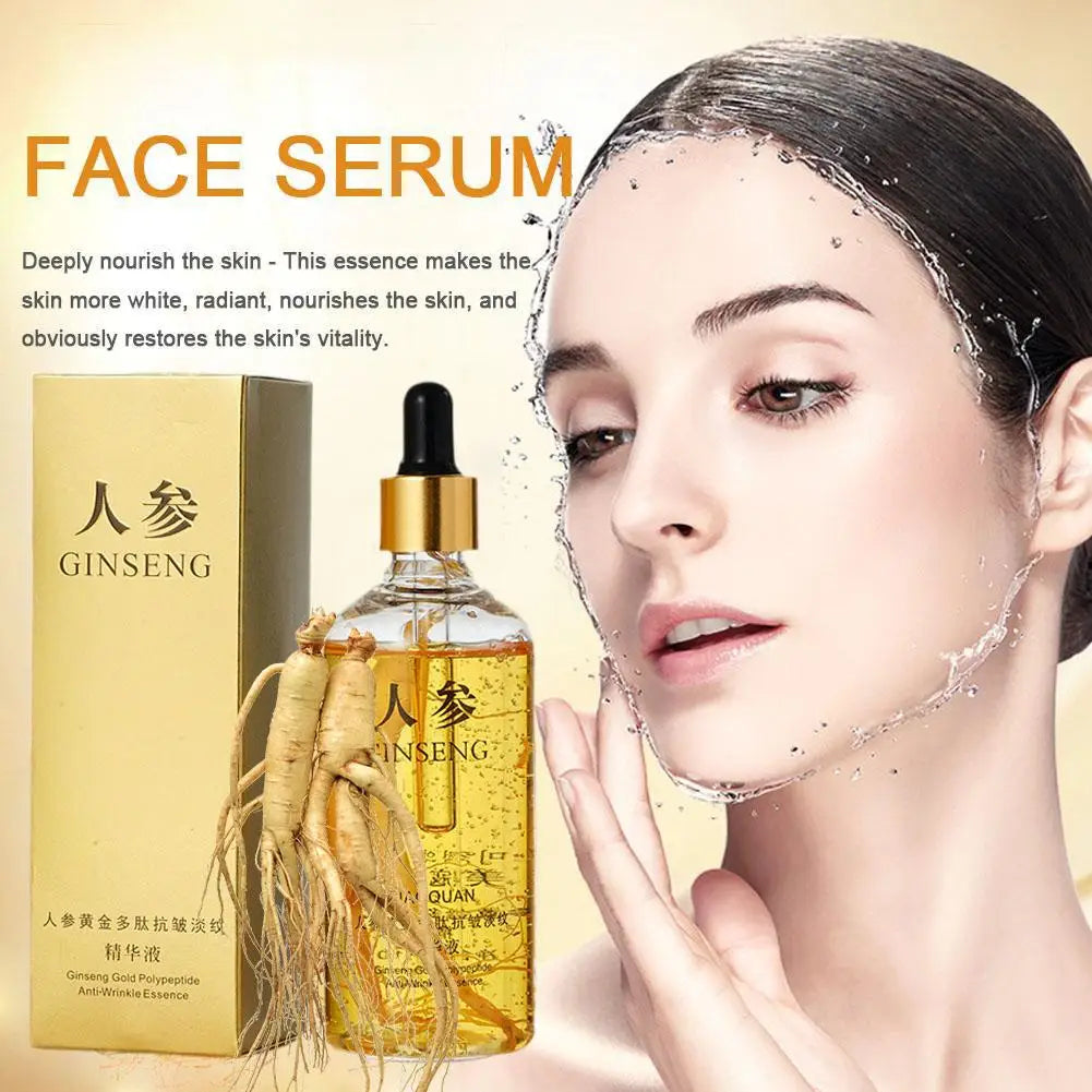 Gold Ginseng Face Serum – Straffendes & Feuchtigkeitsspendendes Anti‑Aging Serum (100 ml)