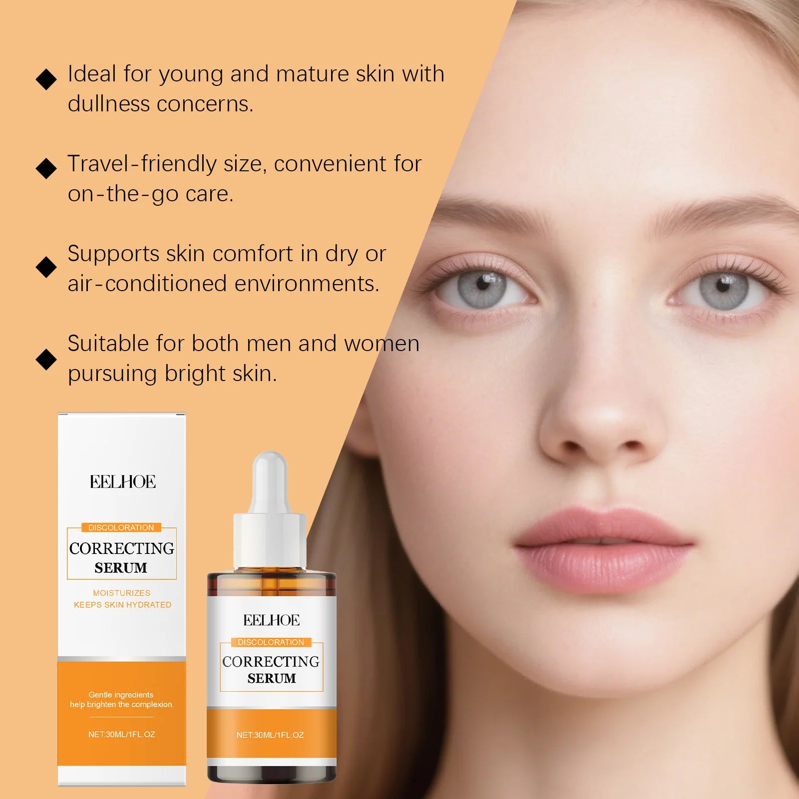 Niacinamide Hydrating Face Serum – Brightening, Skin Repair & Texture Refining Essence