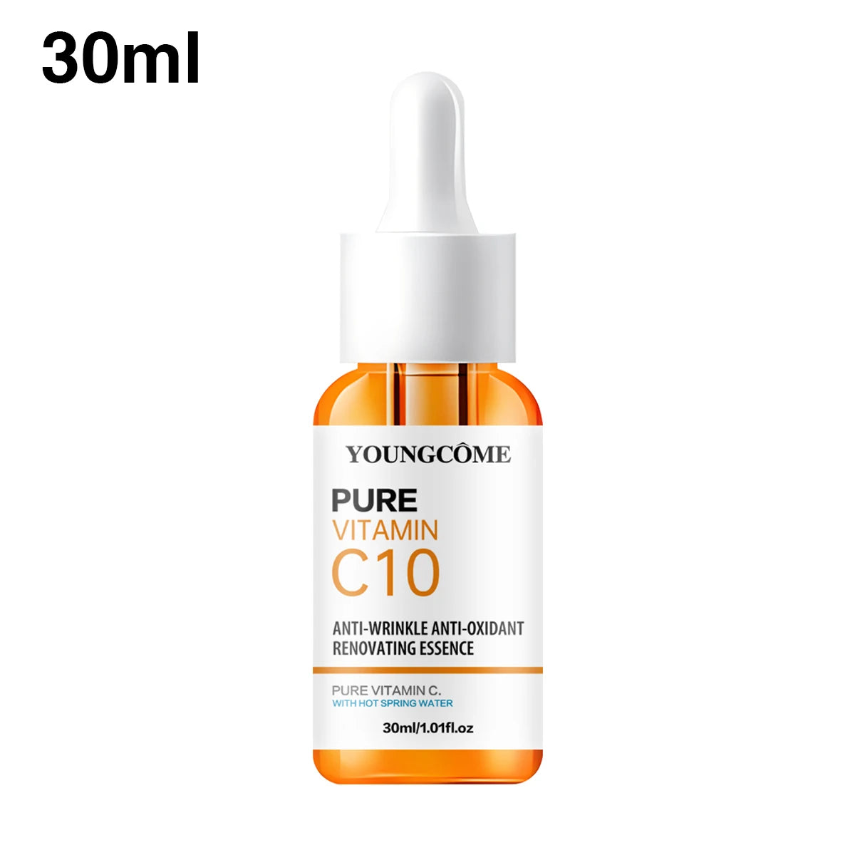 Vitamin C Brightening Serum with Hyaluronic Acid – Glow Boost, Dark Spot Corrector & Anti-Aging Care