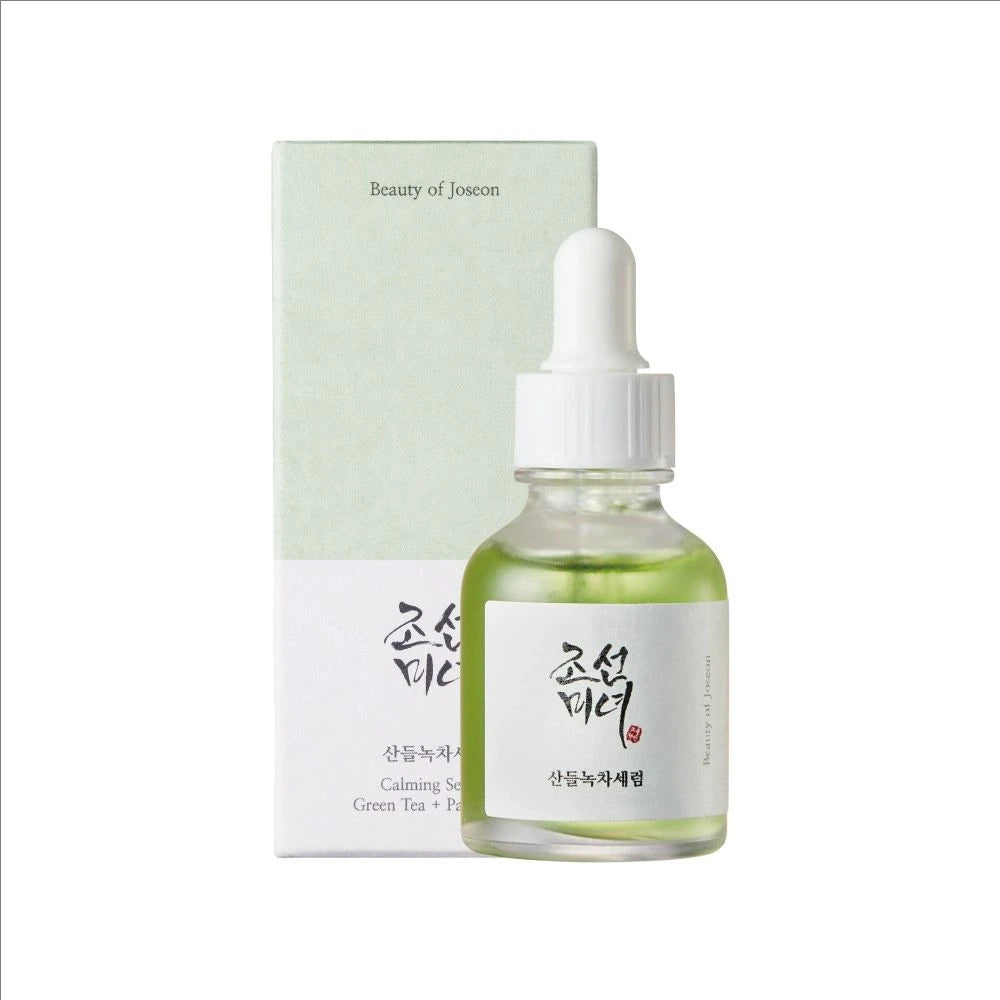 Korean Green Tea & Panthenol Calming Serum – Deep Hydration, Glow & Skin Barrier Repair