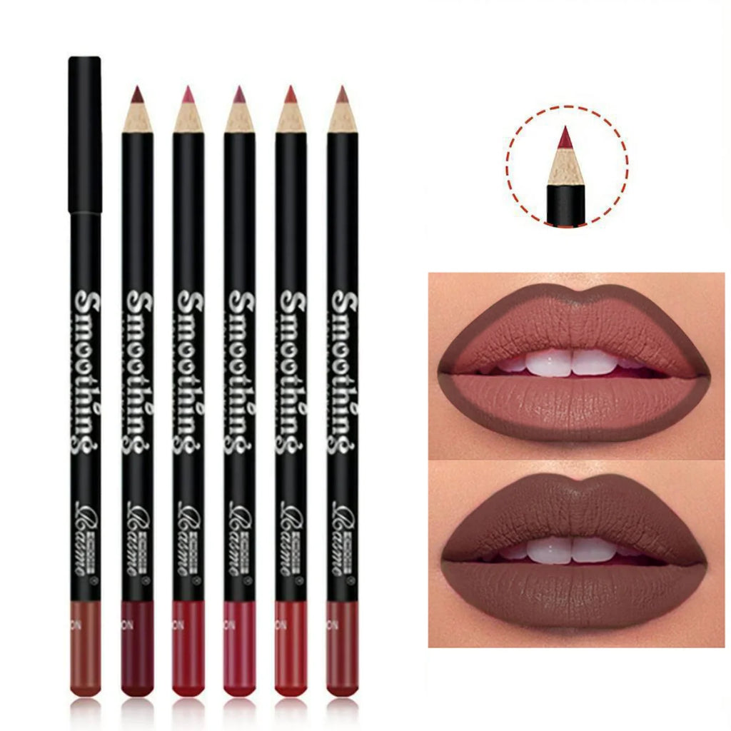 Waterproof Matte Lip Liner , Long-Lasting Precision