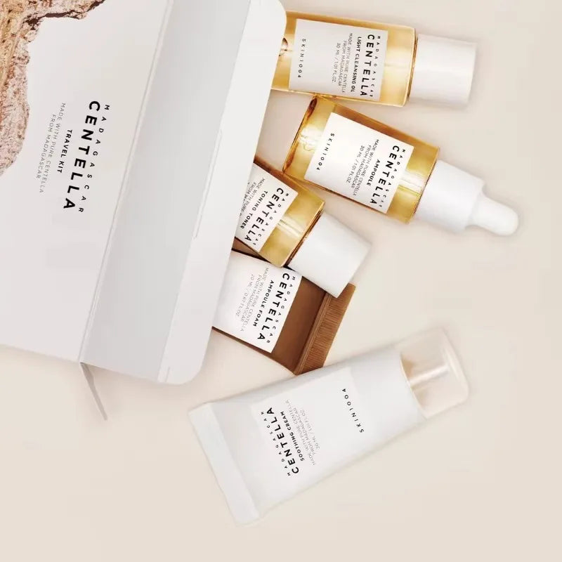 SKIN1004 Madagascar Centella Travel Kit – Calming & Hydrating Skincare Set for Sensitive Skin
