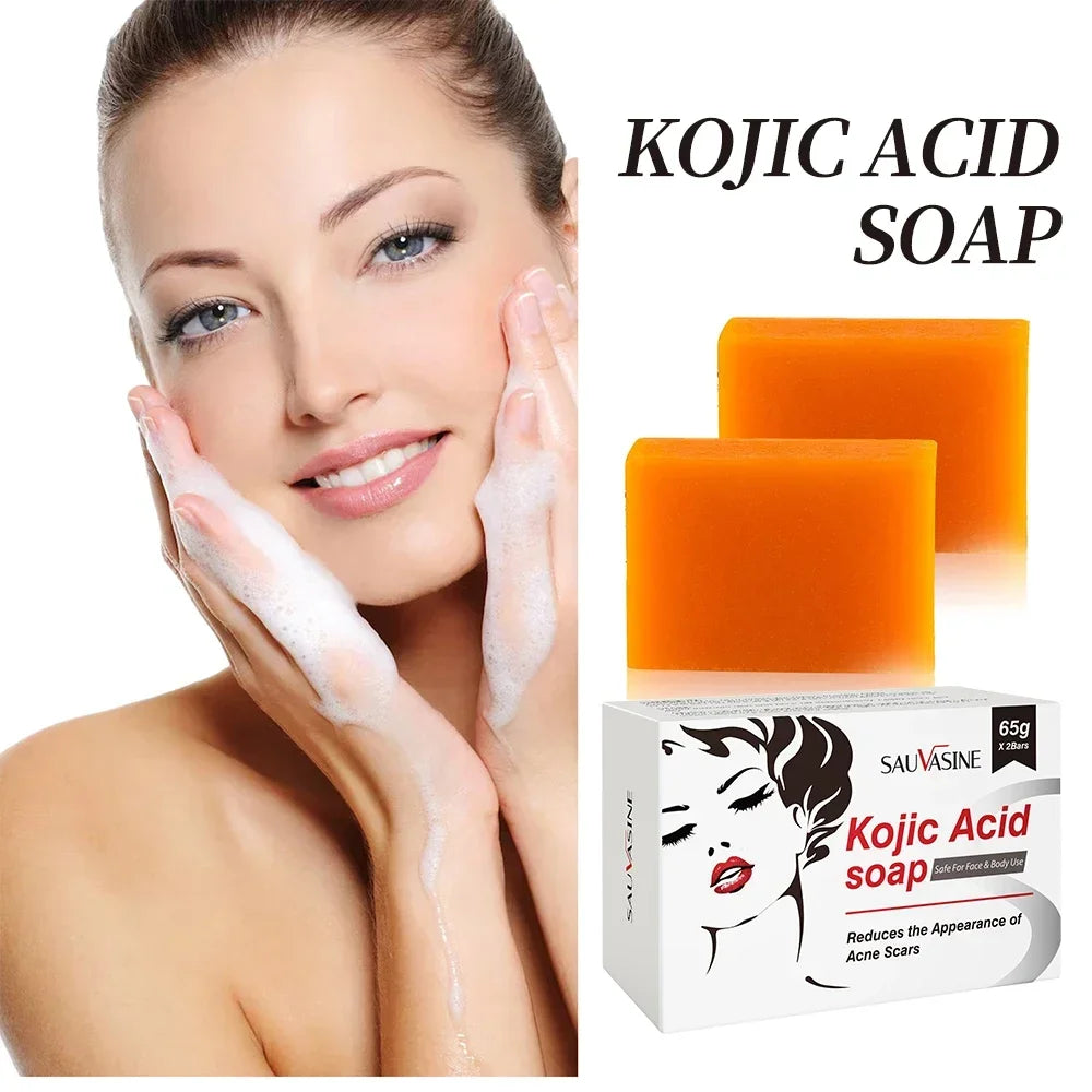 Handmade Kojic Acid Soap – Gentle Brightening & Exfoliating Face & Body Cleanser