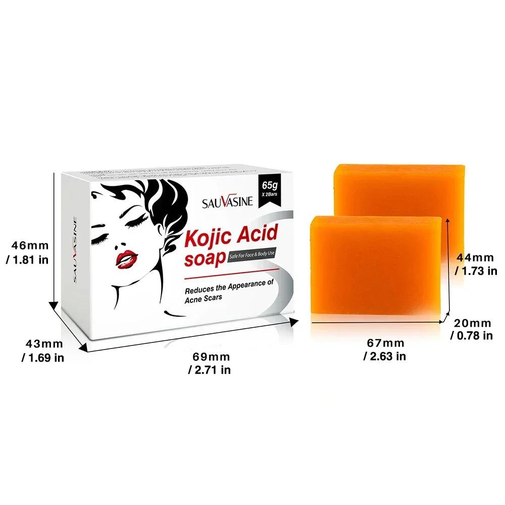 Handmade Kojic Acid Soap – Gentle Brightening & Exfoliating Face & Body Cleanser