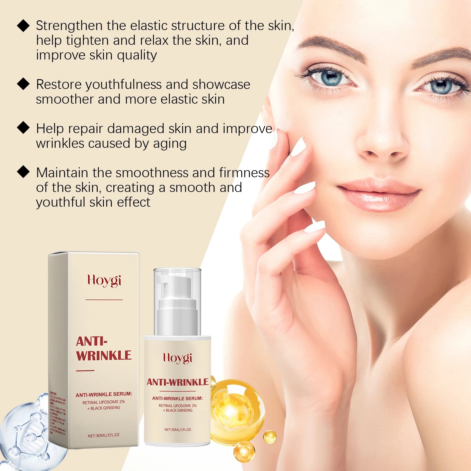 Seoul 1988 ,2% Retinal Anti‑Aging Wrinkle Serum with Ginseng Essence