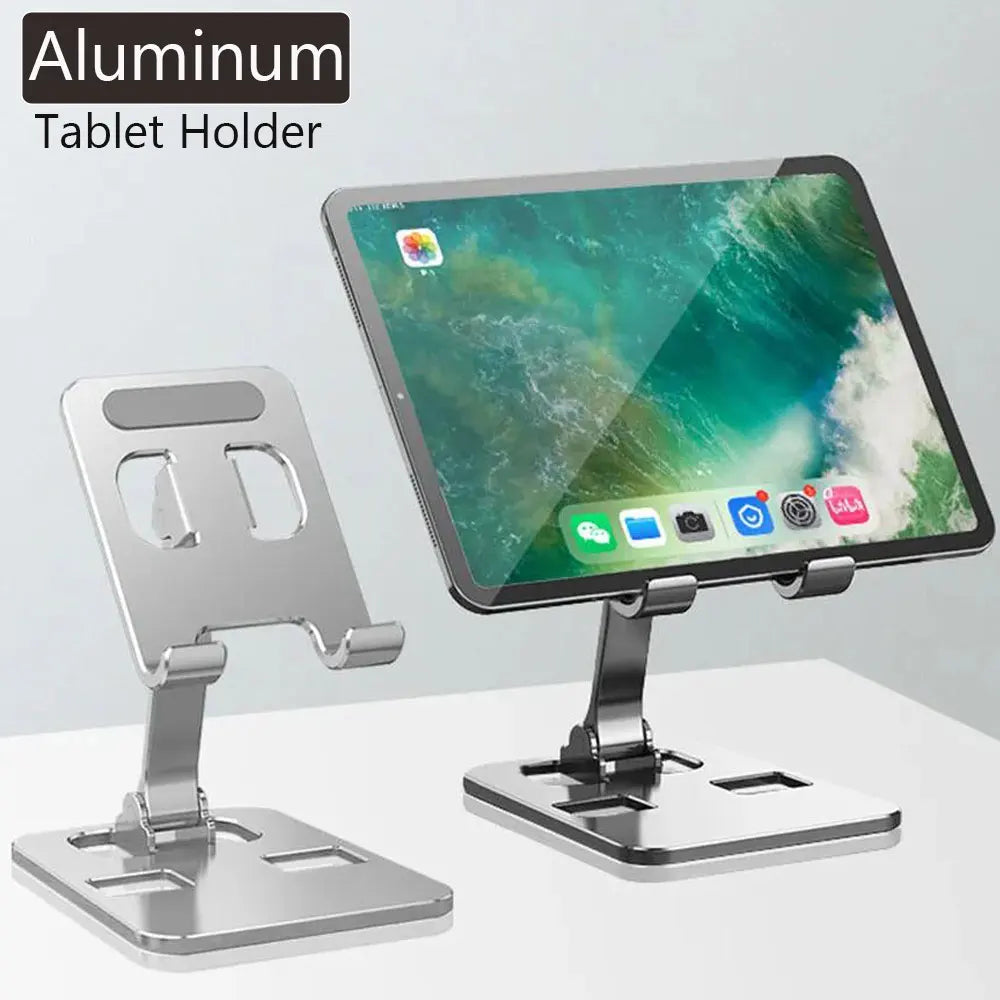Universal Adjustable Aluminum Stand for Tablet & Smartphone