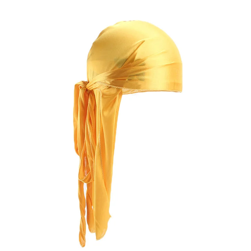 nisex Silky Long Tail Durag , Premium Headwrap for Waves, Style & Protection
