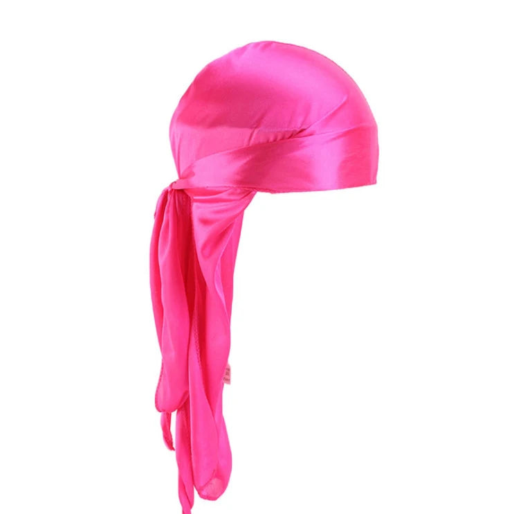 nisex Silky Long Tail Durag , Premium Headwrap for Waves, Style & Protection