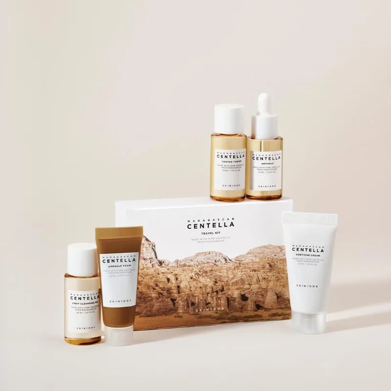 SKIN1004 Madagascar Centella Travel Kit – Calming & Hydrating Skincare Set for Sensitive Skin