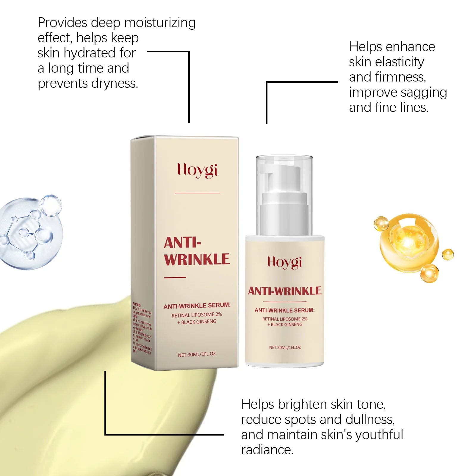 Seoul 1988 ,2% Retinal Anti‑Aging Wrinkle Serum with Ginseng Essence