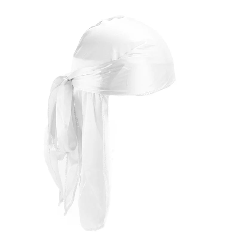 nisex Silky Long Tail Durag , Premium Headwrap for Waves, Style & Protection