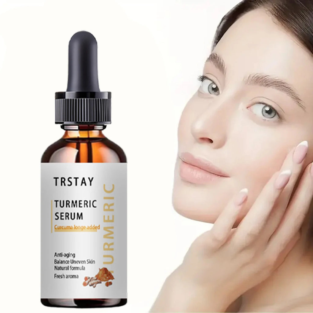 Turmeric Brightening Serum – Dark Spot Corrector & Skin Tone Enhancer