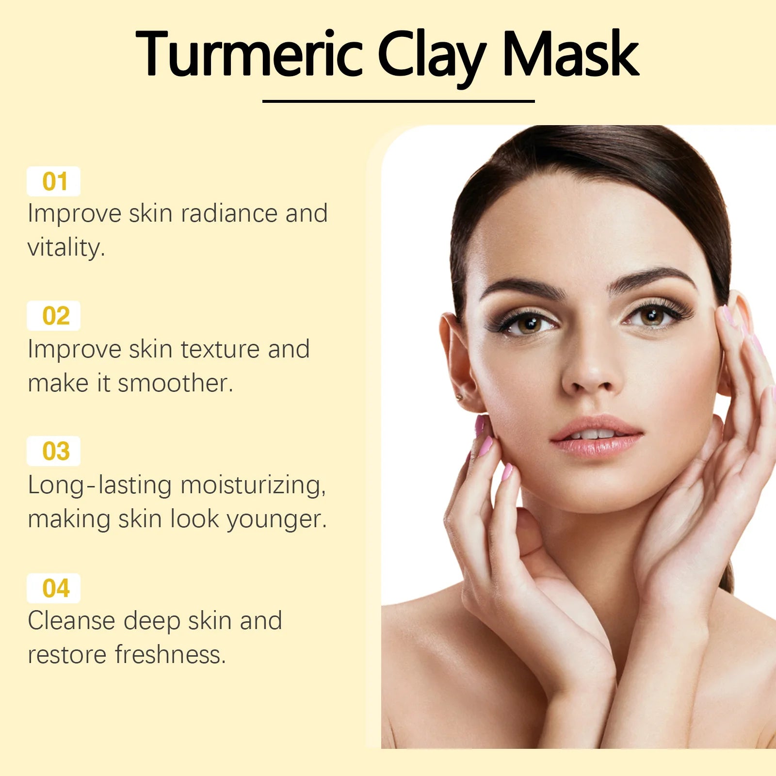 Turmeric Brightening Facial Cleanser – Oil Control, Dark Spot Care & Gentle Exfoliation