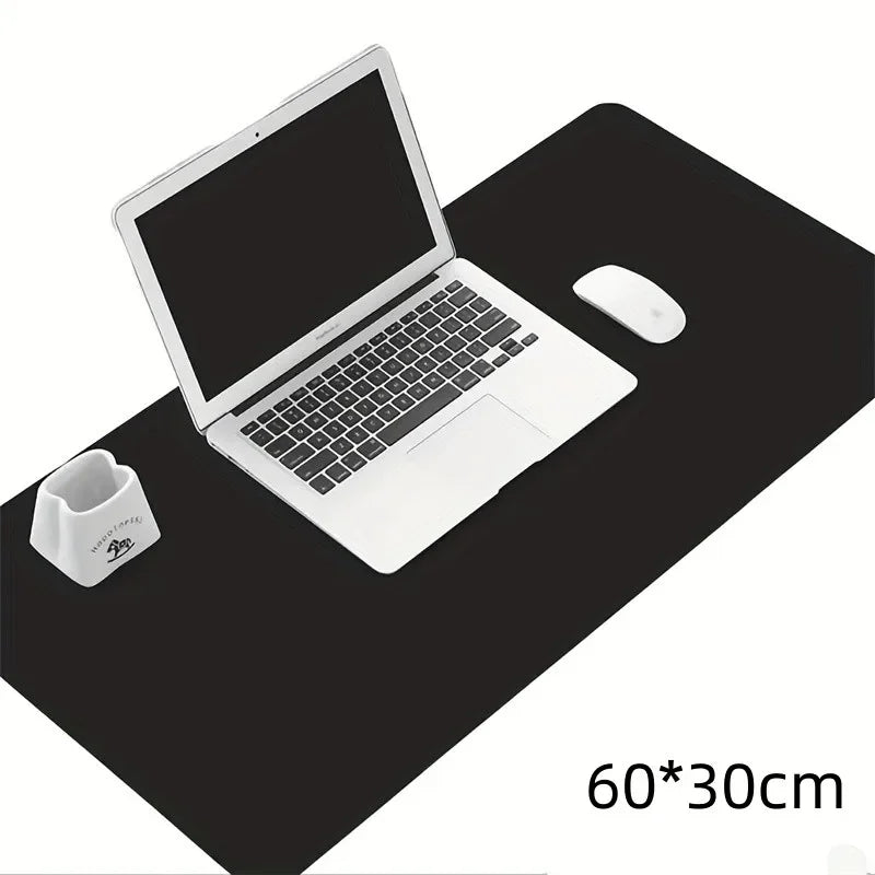PU Leather Desk Mat – Waterproof & Non-Slip Office Desk Protector (60×30 cm)