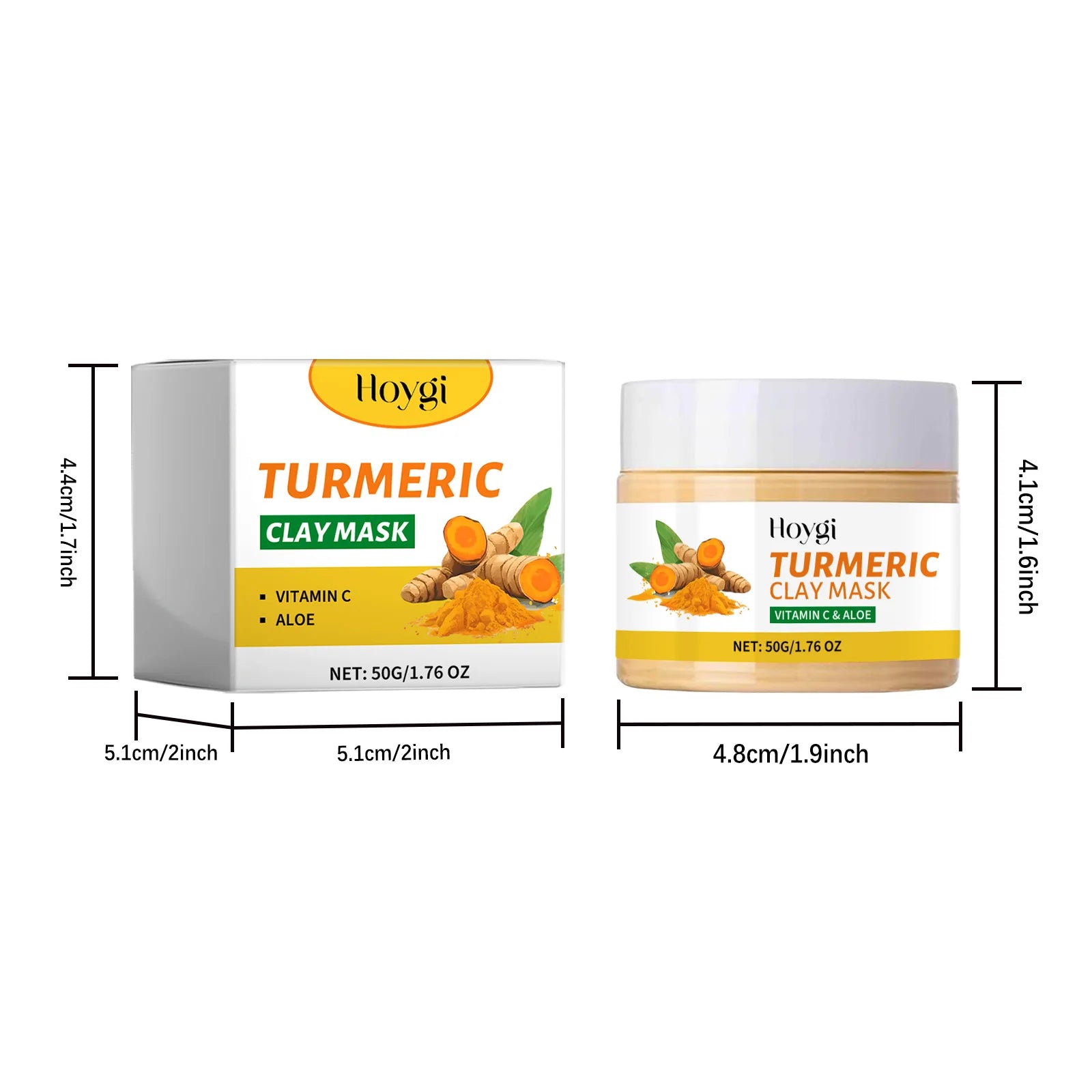 Turmeric Cleanser –,Dark Spot Remover & Oil Control Pads
