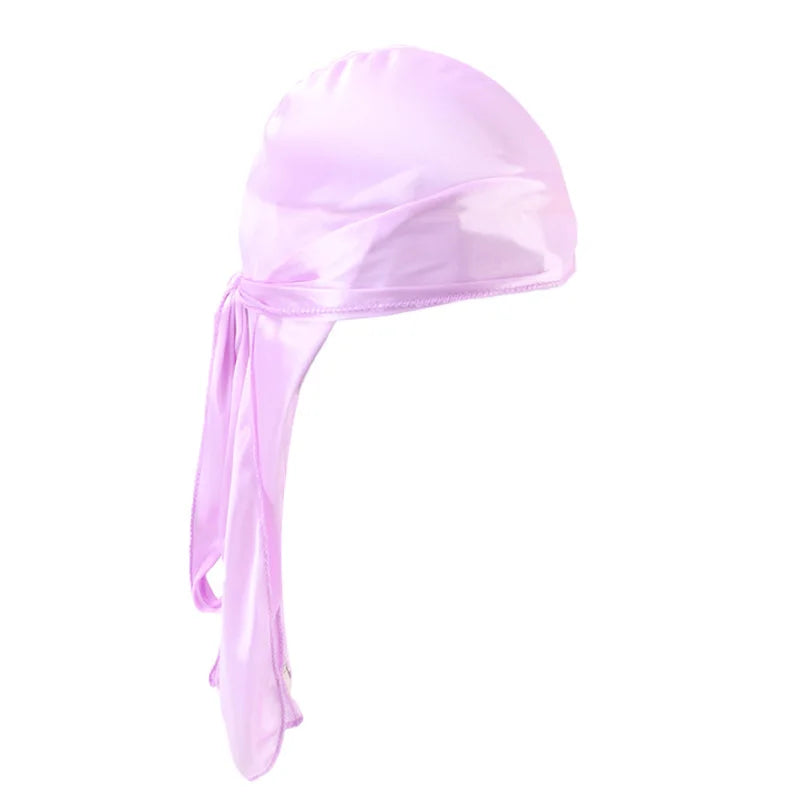 nisex Silky Long Tail Durag , Premium Headwrap for Waves, Style & Protection